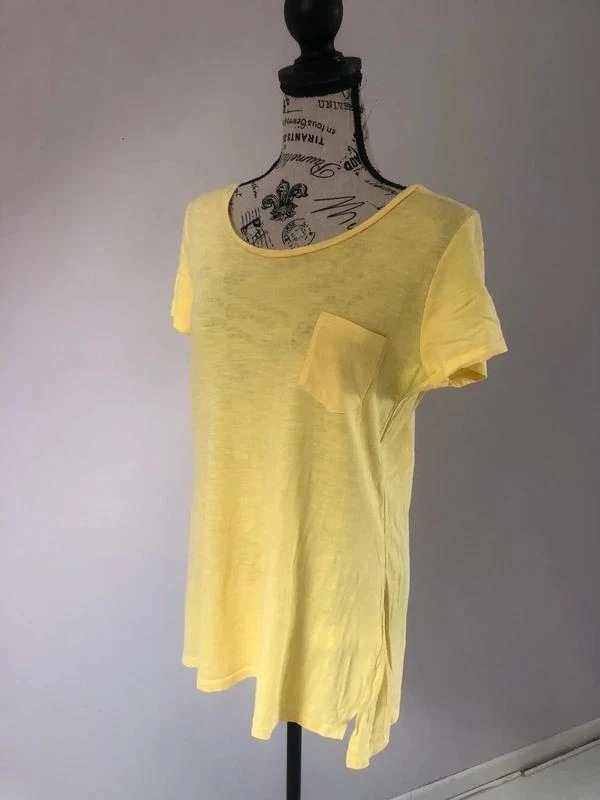 💛 Yellow T-shirt – Kiabi – Size XL – Very good condition – photo 6